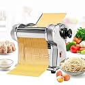 Dyna-Living 135W Electric Pasta Maker Thickness Adjustable Noodle Maker