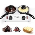 Dyna-Living Chocolate Melting Pot Dual-Pot Chocolate Tempering Machine