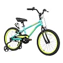 Dynacraft Nitrous 16, 18, and 20 Inch Kids Bike, Boys Bike with Training Wheels, Easy Assembly Kids Bicycle, Bicycle for Kids Age 5-12, Bike for 5 Year Old Boy, Bike with Training Wheels or Kickstand