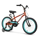 Dynacraft Nitrous 16, 18, and 20 Inch Kids Bike, Boys Bike with Training Wheels, Easy Assembly Kids Bicycle, Bicycle for Kids Age 5-12, Bike for 5 Year Old Boy, Bike with Training Wheels or Kickstand