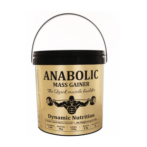 dynamic nutrition anabolic mass gainer with high calories 1340 10lbs chocolate weight gainersmass gainers