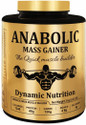 Dynamic Nutrition Anabolic Mass Gainer With High Calories 1340 (3kg 6.6Lbs Mango) Weight Gainers/Mass Gainers