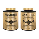 Dynamic Nutrition Anabolic Mass Gainer With High Calories 1340 (Pack of 2 ChocoVanilla 6+6Lbs) Weight Gainers/Mass Gainers