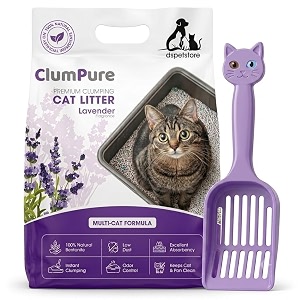 dynamicsales india smart ball bentonite cat litter 5kg with scooper  fast clumping strong odor control low dust amp high absorbency  premium white cat litter combo