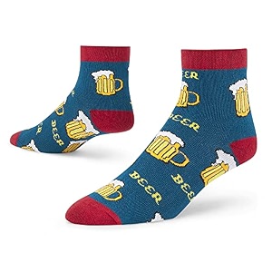 dynamocks men39s and women39s combed cotton ankle length socks pack of 1 multicolour free size