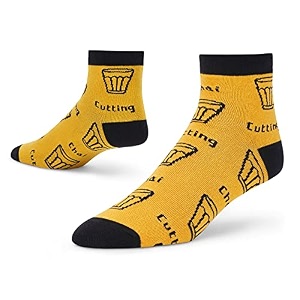 dynamocks men39s and women39s combed cotton ankle length socks pack of 1 multicolour free size
