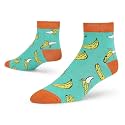 DYNAMOCKS Men's and Women's Combed Cotton Ankle Length Socks (Pack of 1) (Multicolour, Free Size)