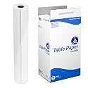 Dynarex White Smooth Table Paper - Box of 12 Roll (21" x 225ft)