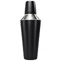 Dynore Stainless Steel Black Color Cocktail Shaker 750 Ml