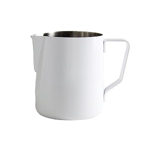 dynore stainless steel matte white 800 ml of milk jug