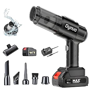 2-in-1 portable vacuum cleaner with blower  21000pa strong suction power with reusable filter  rechargeable battery  lightweight handheld vacuum cleaner for carhomeoffice amp traveling