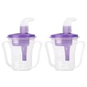 Dysphagia Regulating Drinking Cup for Swallowing and Disorders People,Dispenses 5cc, 10cc or 15cc of Liquid Each Time,Helps to Prevent Choking