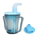 Dysphagia Regulating Drinking Cup for Swallowing and Disorders People,Dispenses 5cc, 10cc or 15cc of Liquid Each Time,Helps to Prevent Choking