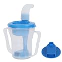Dysphagia Regulating Drinking Cup for Swallowing and Disorders People,Dispenses 5cc, 10cc or 15cc of Liquid Each Time,Helps to Prevent Choking