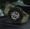 DZH Army Silicone Belt Digital Watch -