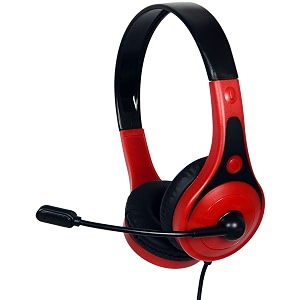 dzk over the ear headphone with micover ear headphones adjustable headband for pclaptop dual pin connector for calling for devices having separate mic port and audio out portmulti color