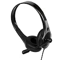 DZK On-Ear Gaming Headphones Headset Wired Headphone with Calling Feature Compatible with Mobile and Laptop (Black)(Multi Color)