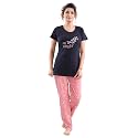 DZZO Cotton Night Suit for Women Girls