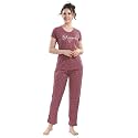 DZZO Women39s Cotton Printed Night Suit