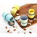 E-COSMOS Abs 3 In 1 Plastic Dry Fruit And Paper Mill Grinder Slicer, Chocolate Cutter And Butter Slicer With 3 In 1 Blade (Multicolor Pack Of 1), Black