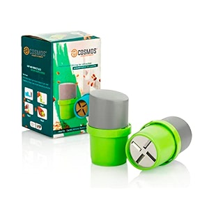 e-cosmos dry fruit cutter and slicer with stainless steel blade manual nut grinder for almonds cashews pista amp chocolate kitchen chopping tool multicolor pack of 1