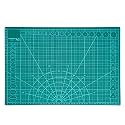 Polyvinyl Chloride Self-Healing Cutting Mat 18'' x 12'' - PVC Non-Slip 3 Layer Dual-Sided A3 for Sewing, Cropping Photo (White)