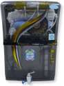 E.F.M Alpha Black Transparent Water Purifier Luxury Domestic RO System 12 L RO + UV + UF + Alkaline + TDS Control Water Purifier (Black)