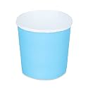e kysa basics Paper Disposable Tea/Coffee Cups, Set of 50 pcs, 110 ml - Blue