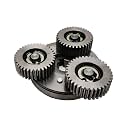 E Motor Gear Clutch Kit Bike Motor Gears Replacement Accessory 36T 47x13mm Nylon Planetary Gears with 88mm Clutch for Bafang Electric 500W 750W Motor Parts(Steel,Gear Clutch -Right)