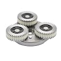 E Motor Gear Clutch Kit Bike Motor Gears Replacement Accessory 36T 47x13mm Nylon Planetary Gears with 88mm Clutch for Bafang Electric 500W 750W Motor Parts(Mixing,Gear Clutch -Left)