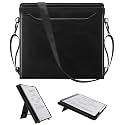 E NET-CASE Case for Remarkable 2 Paper Tablet - Business Design Protective Stand Cover with Pen Holder/Hand Strap/Carrying Shoulder Strap & Auto Sleep/Wake for 10.3" 2020 Released (Black)