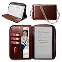 E NET-CASE Case for Remarkable Paper Pro Move 7.3" 2025, Premium Leather Folio with Handheld Design | Zipper &amp; Pen Holder | Microfiber Lining (Brown)