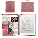 E NET-CASE Glittering PU Leather Case for Remarkable Paper Pro Tablet 11.8" (2024 Released), Business Handheld Design Cover for Remarkable Pro Digital Paper with Pen Holder (Starry Night Pink)