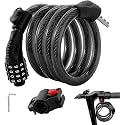 E Scooter Lock Bike Cable Combination Lock Heavy Duty Anti-Theft