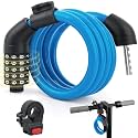 E Scooter Lock Bike Cable Combination Lock Heavy Duty Anti-Theft