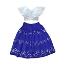 E-SQARE Kids Girls Georgette Silk Digital Printed