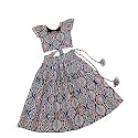 E-Sqare Kids Girls Multicolour Bandhani Print Lehenga