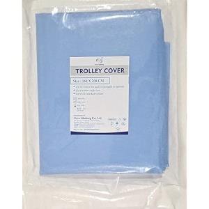 eto sterile disposable trolley cover 160 x 200cm - pack of 1