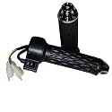 E-Trendo Throttle E/S Button Crome Set For Okinawa Electric Scooter & Other Electric Vehicle | DC 24V 36V 48V 60V 72V Compatible | Eco/Sports Switch