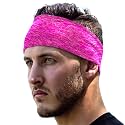 E Tronic Edge Running Headbands for Men, Women, Boys and Girls, Sports Sweatbands for Basketball, Yoga, Exercise, Workout, Quick Drying and Non-Slip Workout Stretchy Hairband