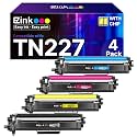E-Z Ink TN227 Compatible Toner Cartridge Replacement for TN-227BK/C/M/Y High Yield Brother TN227 TN227BK TN223 to use with HL-L3270CDW HL-L3230CDW HL-L3210CW HL-L3290CDW MFC-L3710CDW (4 Pack)