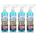 E·Z·R Melt it! Windshield De-Icer. Instantly Melts Ice &amp; Winter Frost for Car Windshields, Windows, Mirrors, Key Locks, &amp; Latches, Snow Melting Defrost Liquid for Car Window Cleaner, 17 Fl Oz 4-Pack