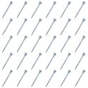 E3 Horseshoe Nails 1.77 Inch Horseshoe Nails Stainless Steel Horseshoe Tool Steel for Horse Racing Training Equestrian Sports 30PCS