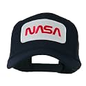 e4Hats.com NASA Logo Embroidered Patched Mesh Back Cap