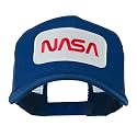 e4Hats.com NASA Logo Embroidered Patched Mesh Back Cap