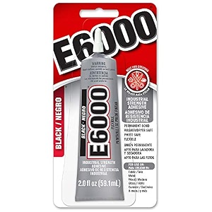 e6000 multipurpose adhesive black 2 oz