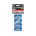 E85 Stickers, Flex Fuel Label for Vehicles, Rental Cars, Fleet Trucks and SUVs - Weather Proof, Extreme Stick, Flex Fuel Decals by Fuel Stickers - USA Made (2x1 inch), 40 Labels