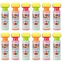 Eaasty 12 Pcs Roller Sidewalk Chalk Set Sidewalk Paint, Red, Green, Orange