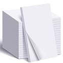 Eaasty 18 Pcs Blank Memo Pads 5.5 x 8.5 Inches, Unlined 50 Sheets Each