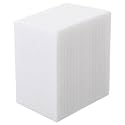 Eaasty 20 Pcs White Scrubbing Pad Non Scratch Scouring Pads, 4.5 x 9.8 Inch